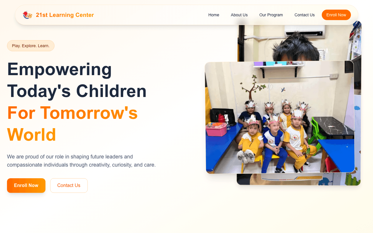21st Learning Center preview